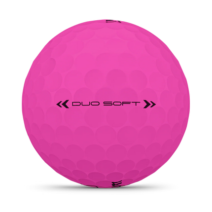 Wilson Duo Soft - balles de golf vierges - Rose