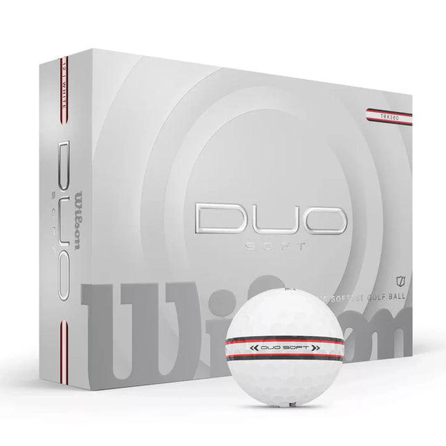 Wilson Duo Soft - balles de golf vierges - TRK360