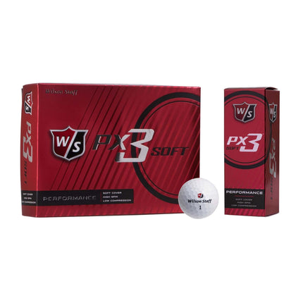 Wilson PX3 Soft - balles de golf vierges