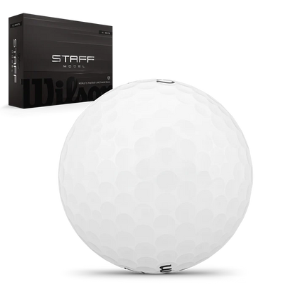 Wilson Staff Model - balles de golf vierges - Blanc