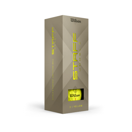 Wilson Staff Model  X - balles de golf vierges - Jaune