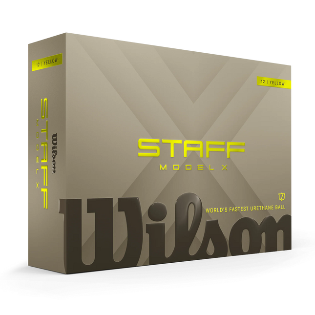 Wilson Staff Model  X - balles de golf vierges - Jaune