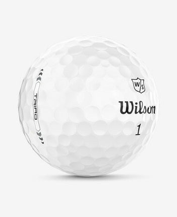 Wilson Triad - balles de golf personnalisées - Blanc