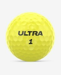 Wilson Ultra Distance - balles de golf personnalisées - Jaune